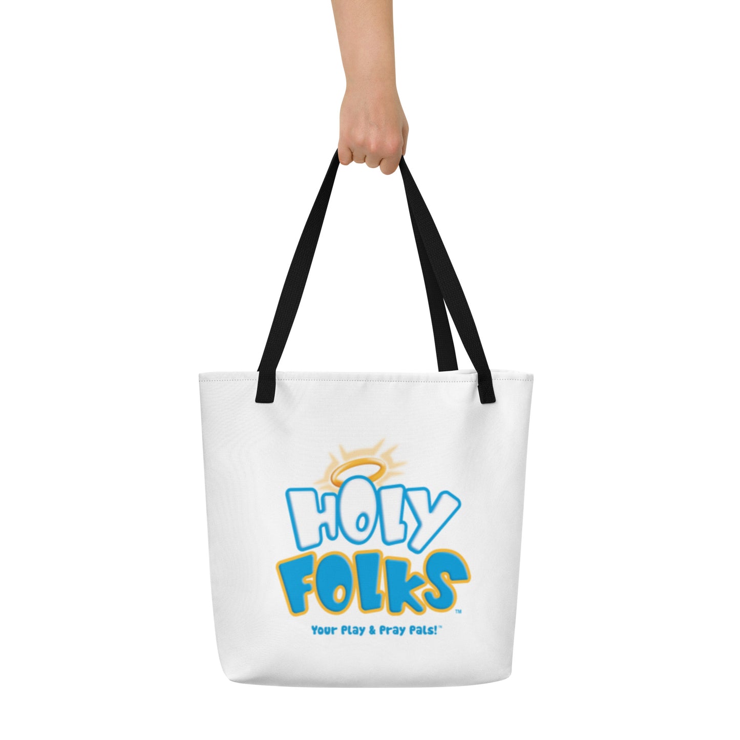 The Holy Folks Large Tote Bag