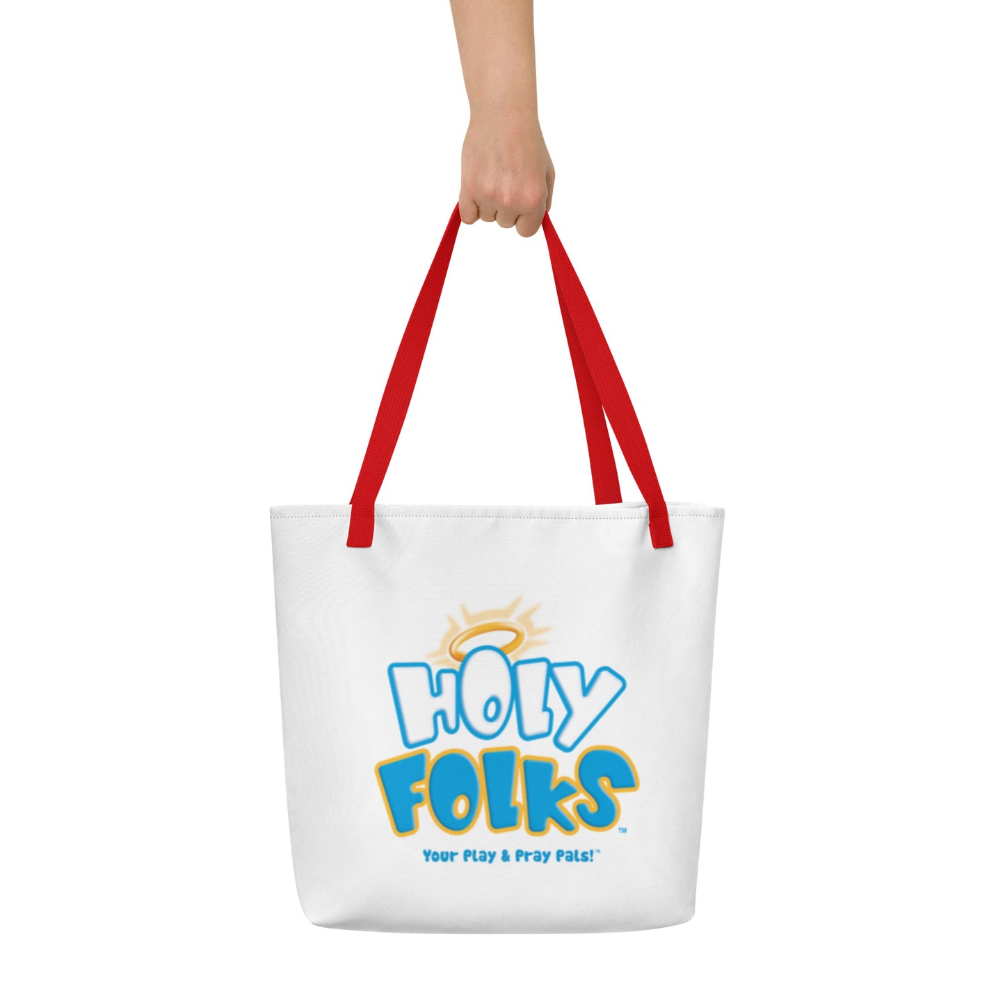 The Holy Folks Large Tote Bag