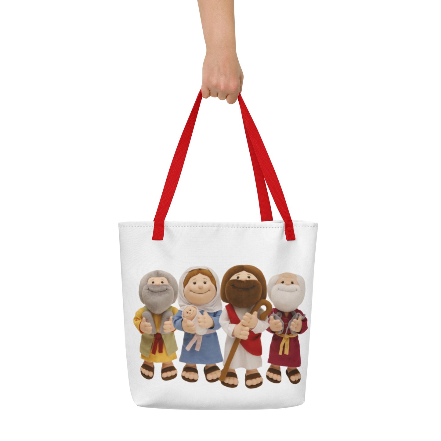 The Holy Folks Large Tote Bag