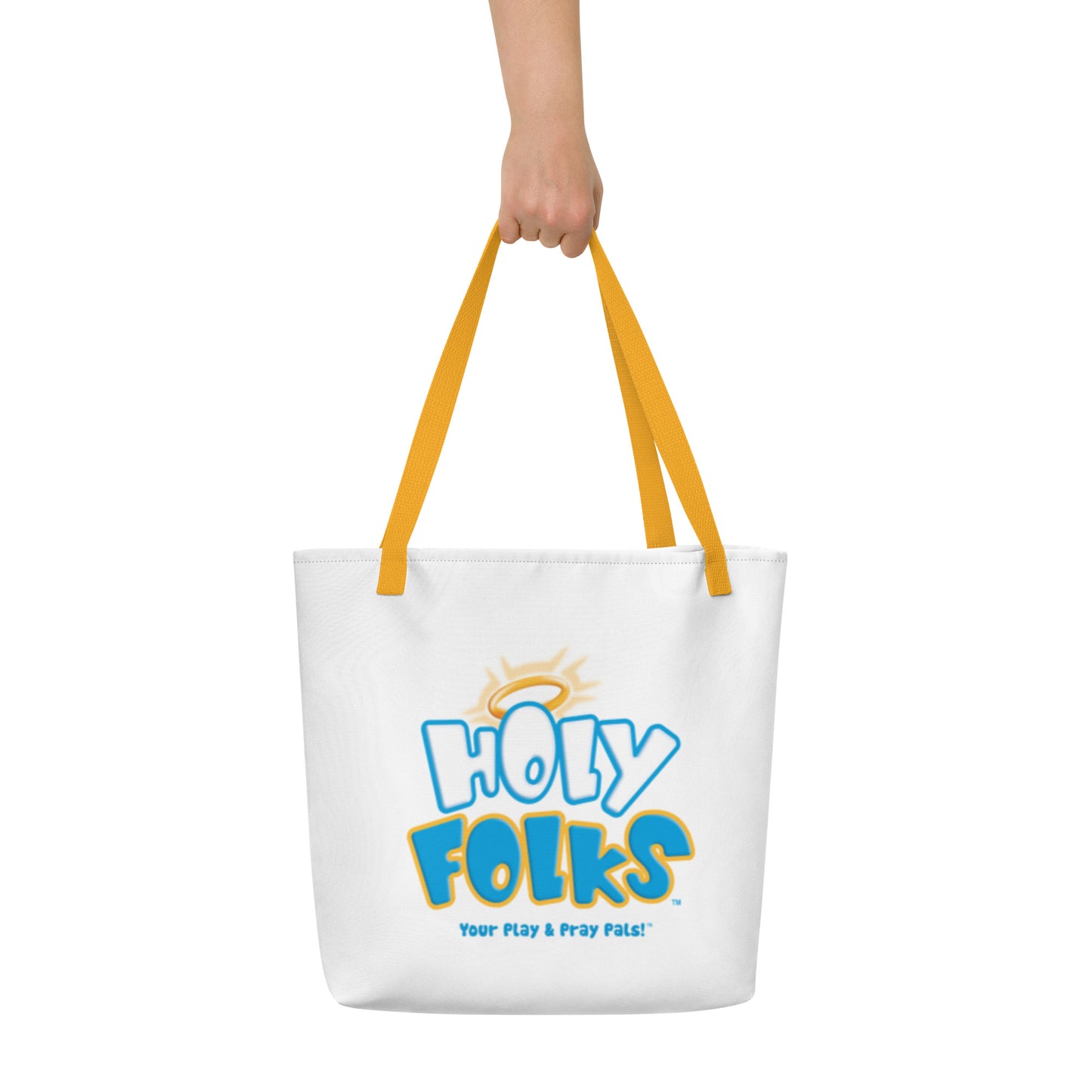 The Holy Folks Large Tote Bag