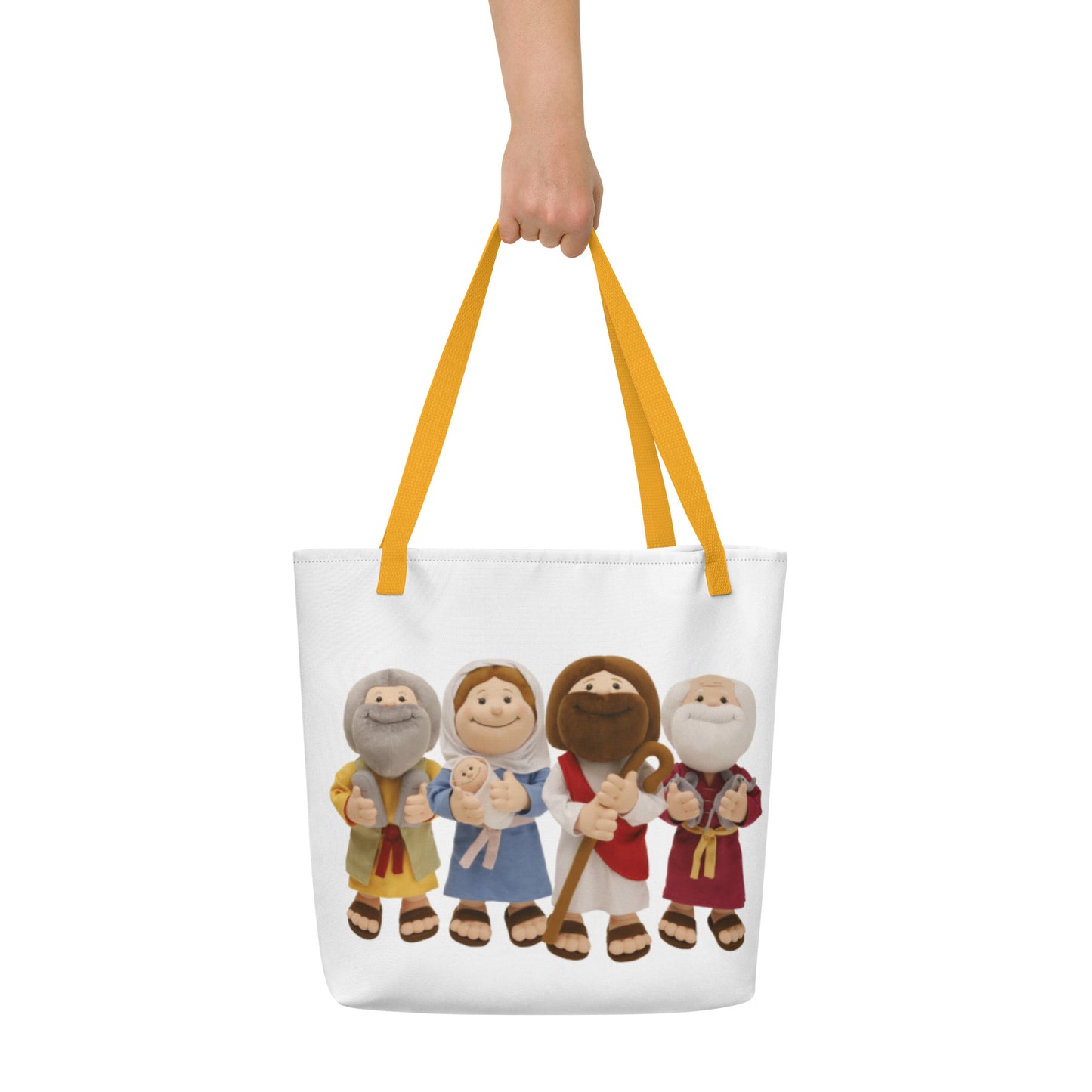 The Holy Folks Large Tote Bag